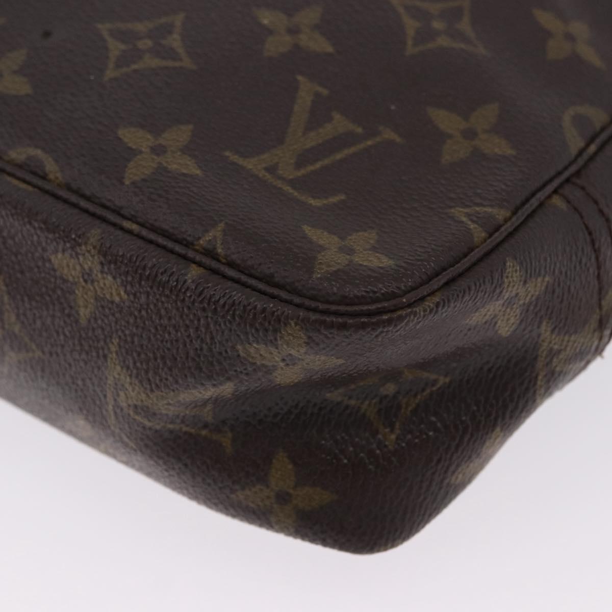 LOUIS VUITTON Monogram Trousse Toilette 23 Clutch Bag M47524 LV Auth 197907