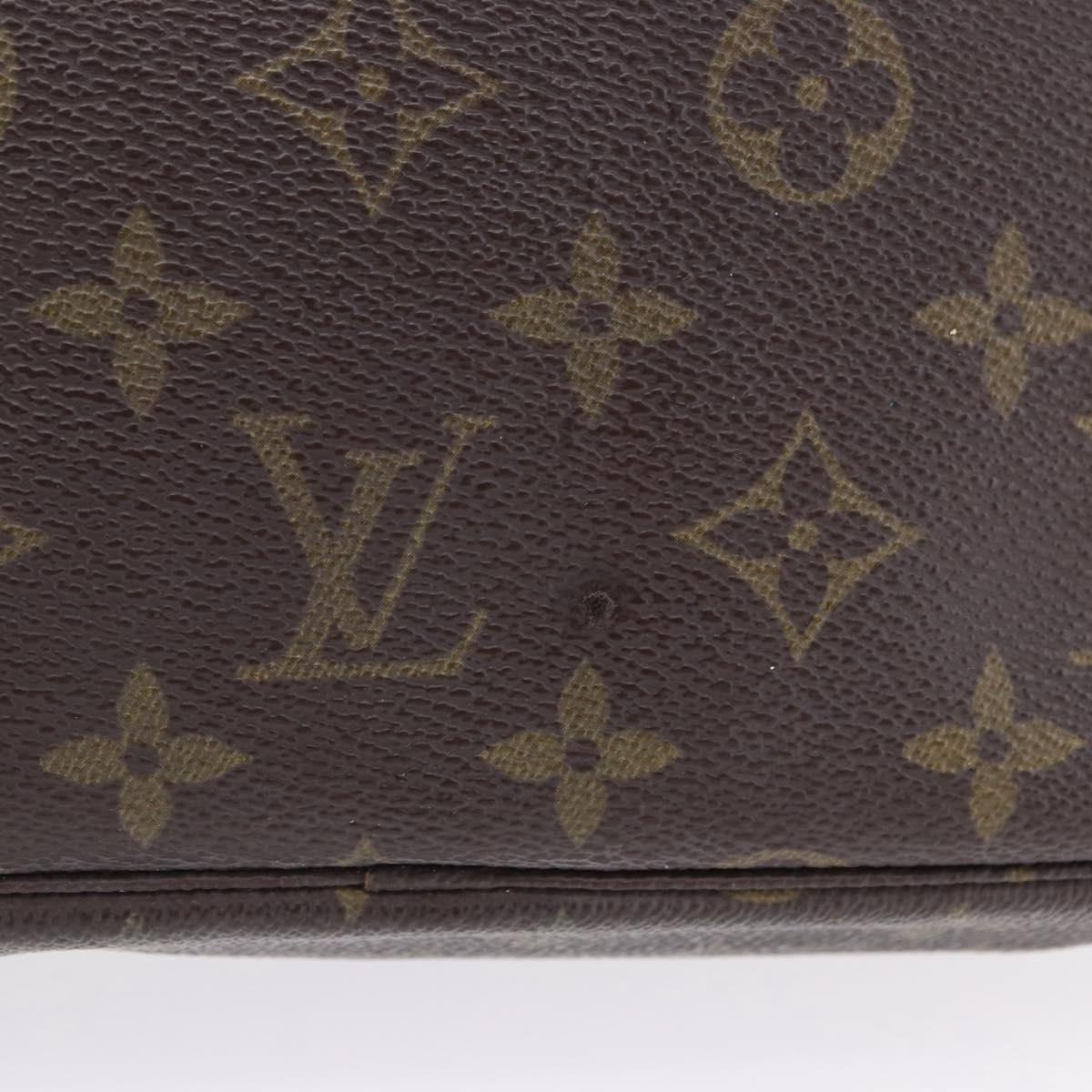 LOUIS VUITTON Monogram Trousse Toilette 23 Clutch Bag M47524 LV Auth 197907