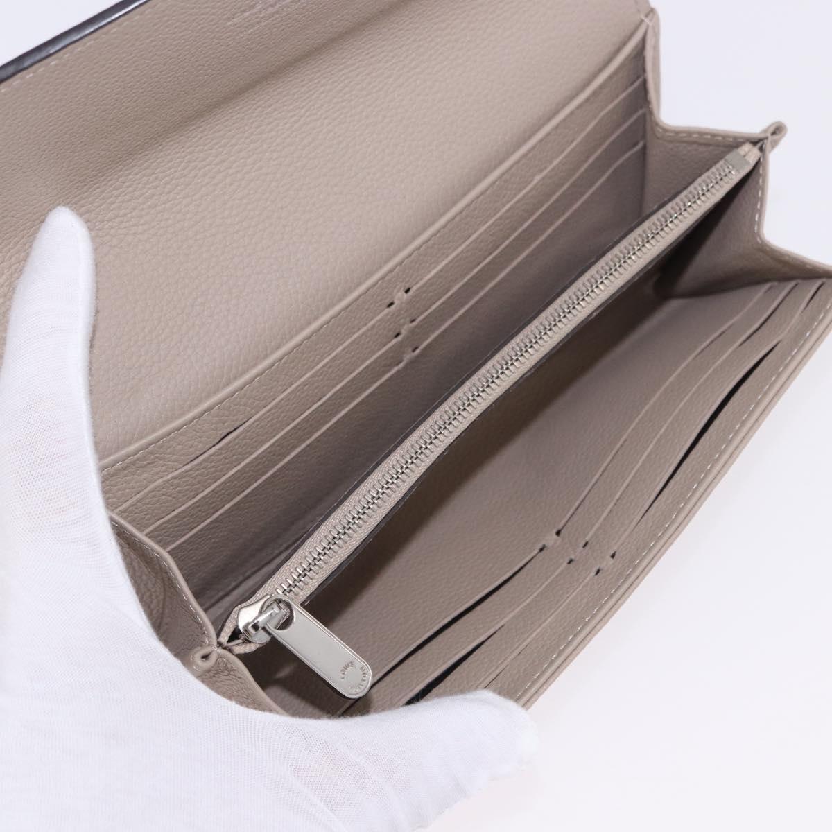 LOUIS VUITTON Mahina Portefeuille Iris Long Wallet Galet M60144 LV Auth 197911M