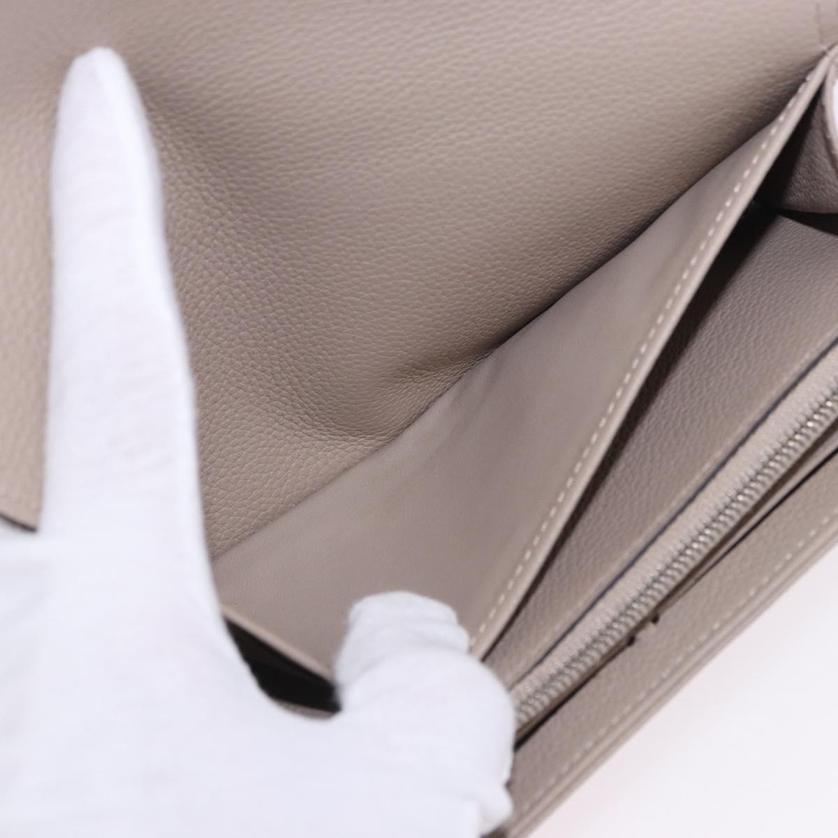 LOUIS VUITTON Mahina Portefeuille Iris Long Wallet Galet M60144 LV Auth 197911M
