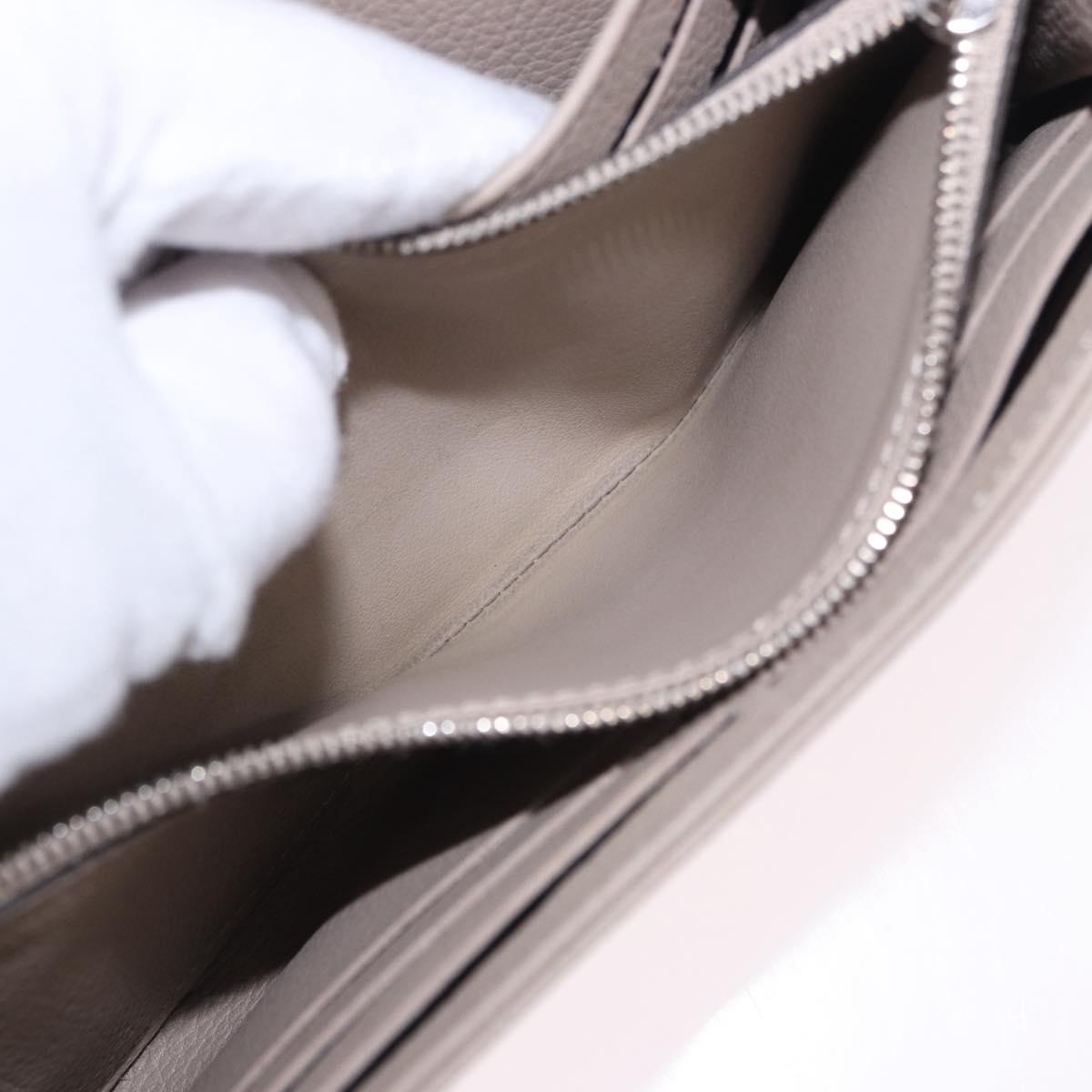 LOUIS VUITTON Mahina Portefeuille Iris Long Wallet Galet M60144 LV Auth 197911M