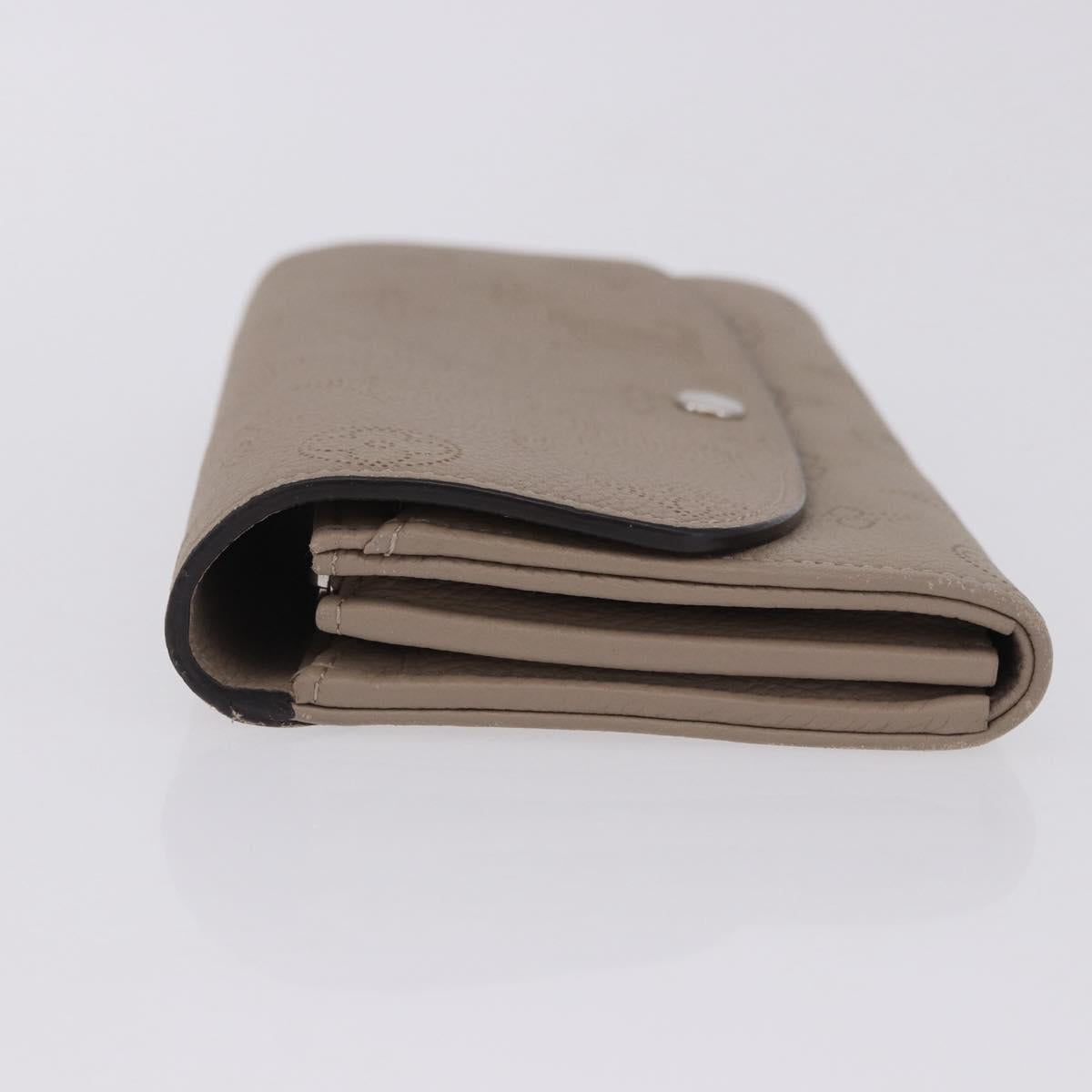 LOUIS VUITTON Mahina Portefeuille Iris Long Wallet Galet M60144 LV Auth 197911M