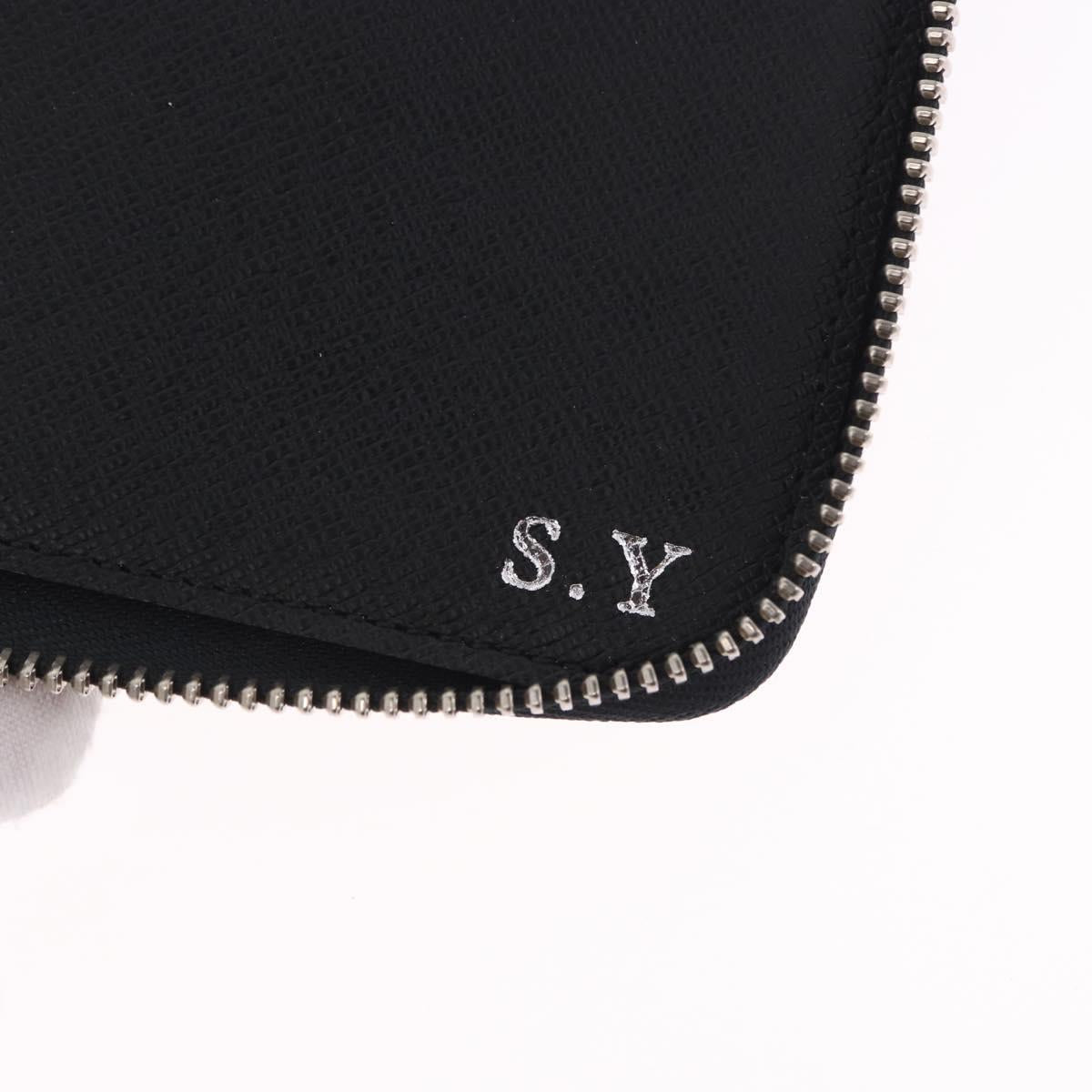 LOUIS VUITTON Damier Graphite Zippy Organizer Long Wallet N63077 LV Auth 197913A
