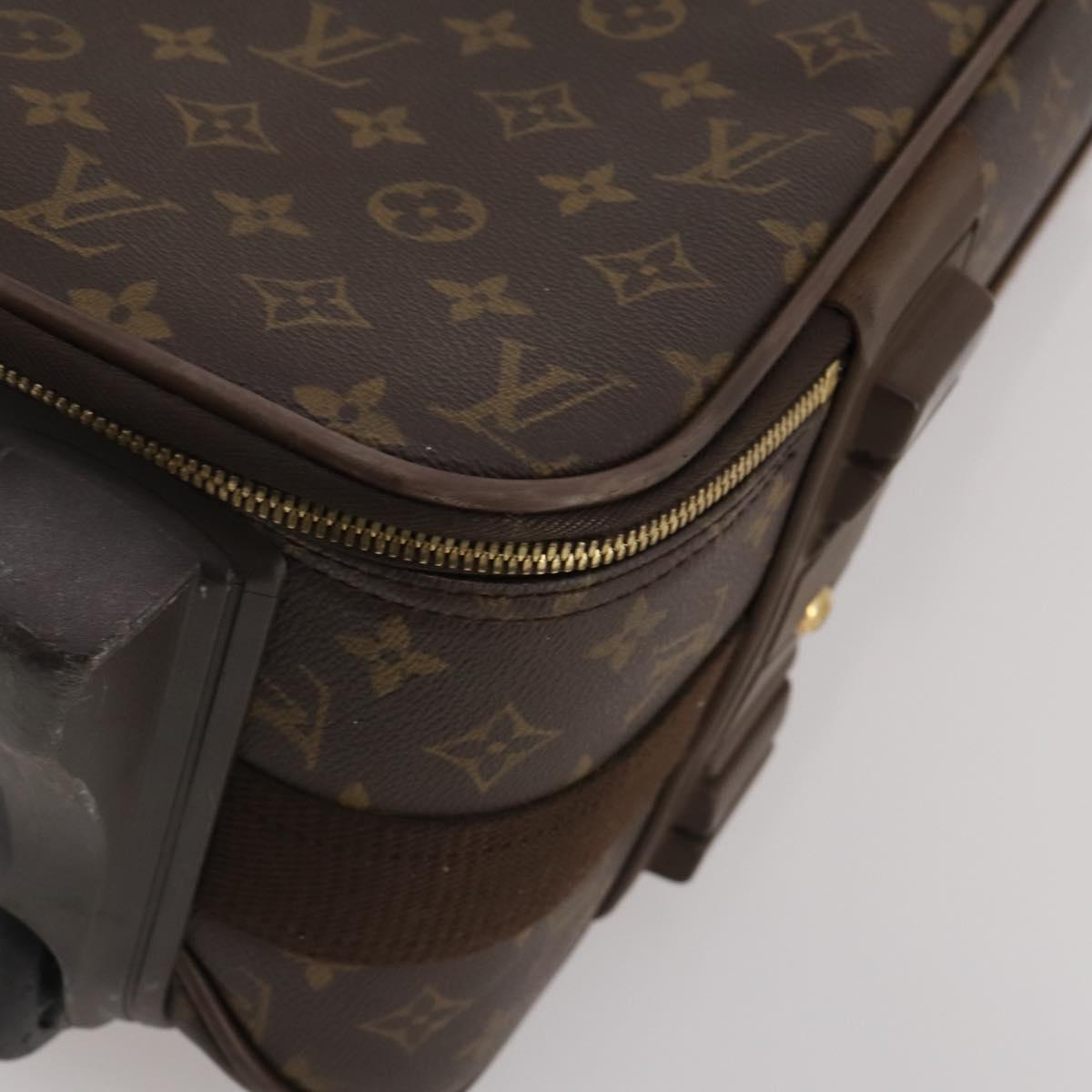 LOUIS VUITTON Monogram Pegas 55 suitcase M23294 LV Auth 197915V