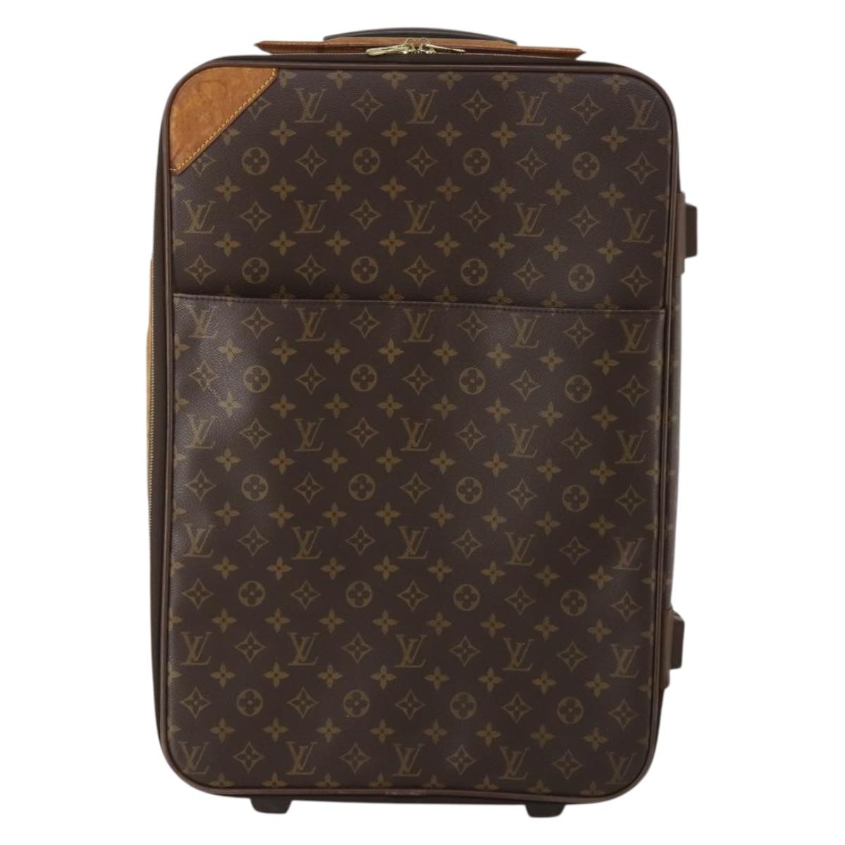 LOUIS VUITTON Monogram Pegas 55 suitcase M23294 LV Auth 197915V
