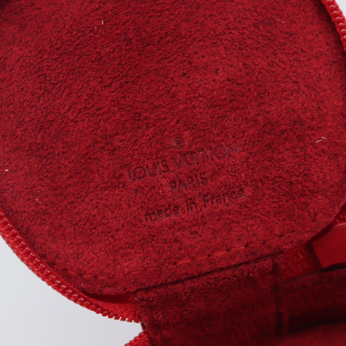 LOUIS VUITTON Epi Ecrin Bijoux 8 Jewelry Box Red M48227 LV Auth 197953V