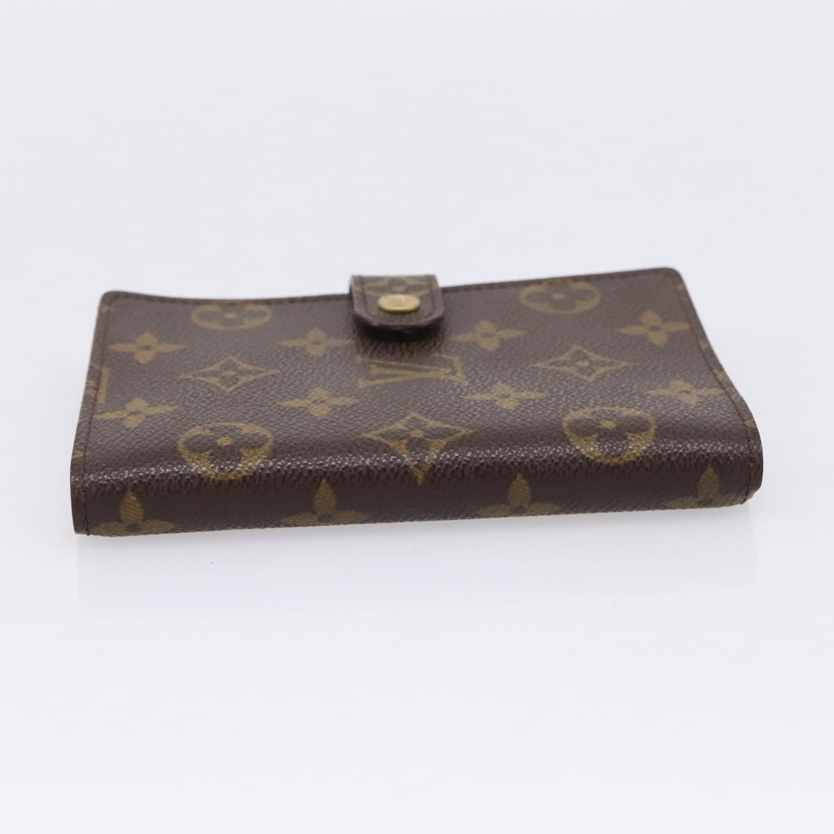 LOUIS VUITTON Monogram Agenda PM Day Planner Cover R20005 LV Auth 197955