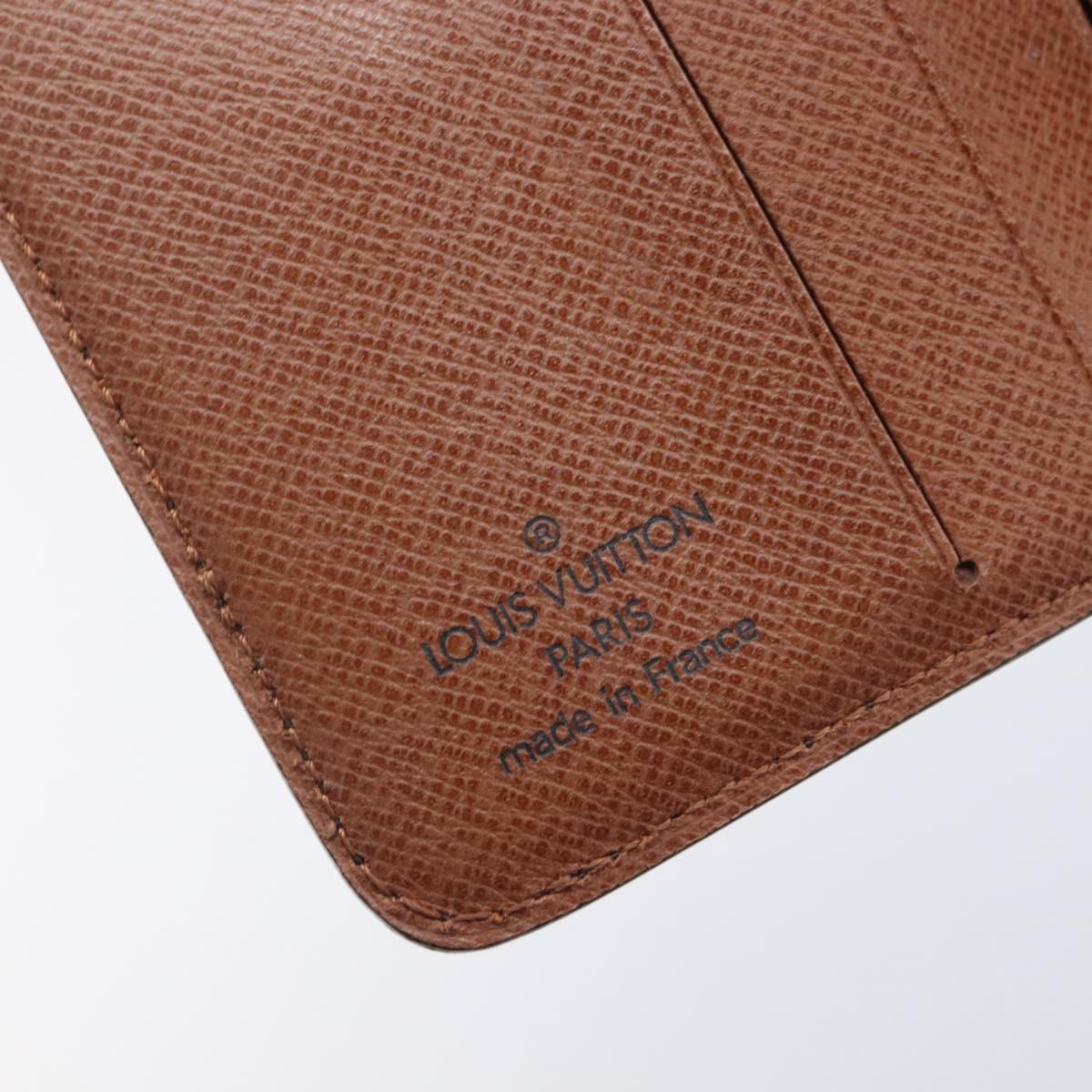 LOUIS VUITTON Monogram Compact Zip Wallet M61667 LV Auth 197958A