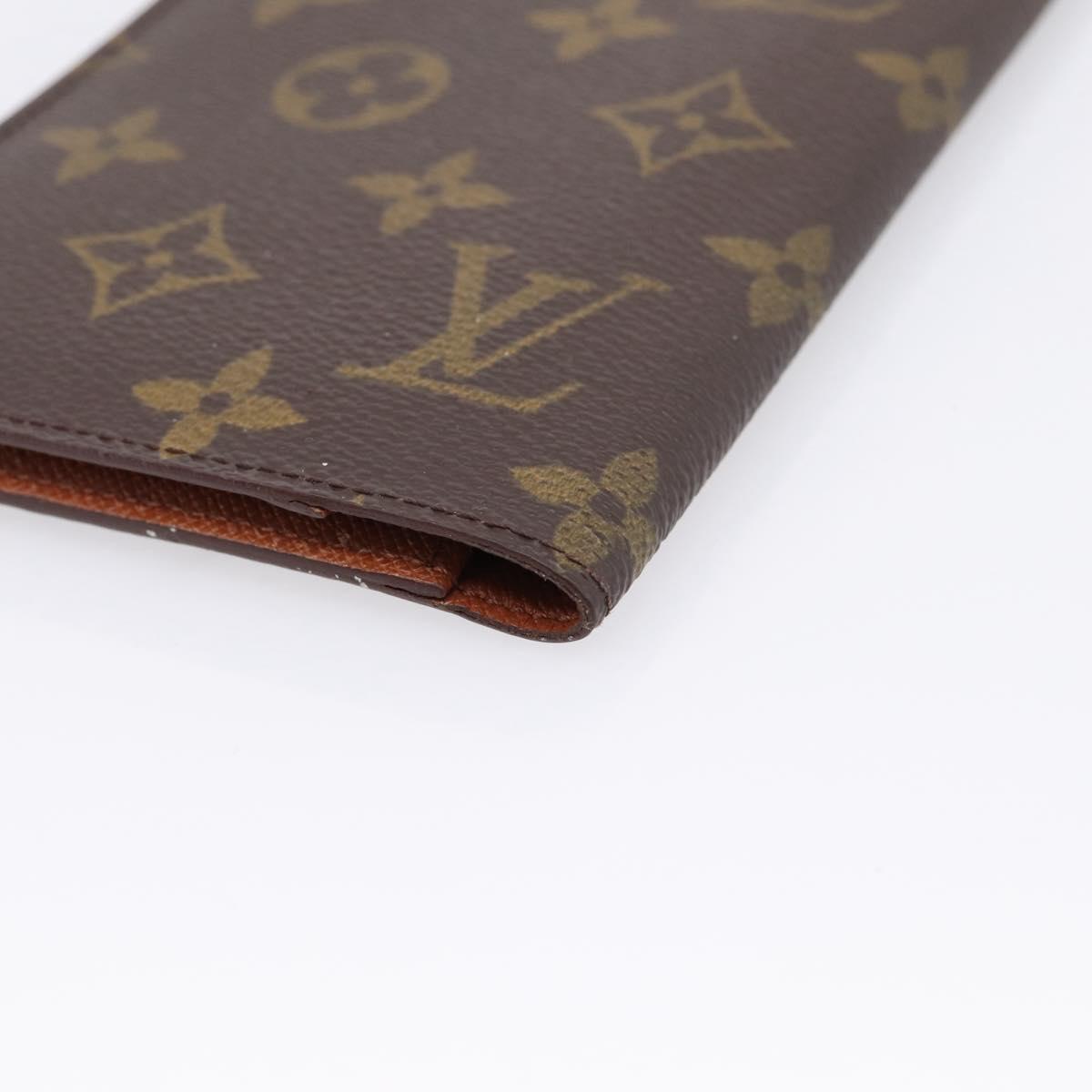 LOUIS VUITTON Monogram Couvel Tulle Passopole Case M60180 LV Auth 197959A
