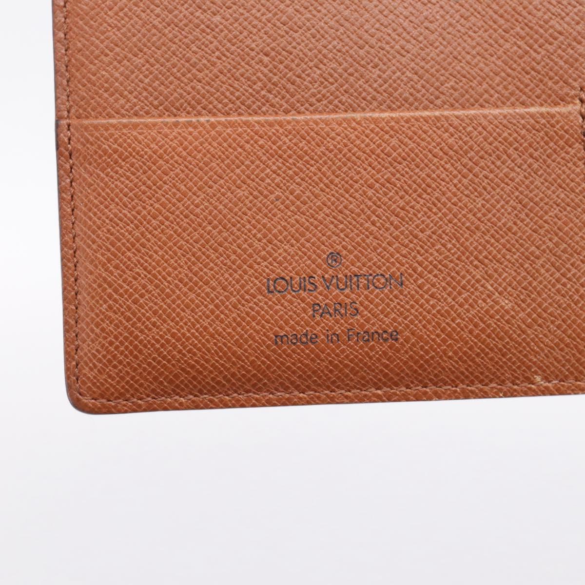 LOUIS VUITTON Monogram Couvel Tulle Passopole Case M60180 LV Auth 197959A