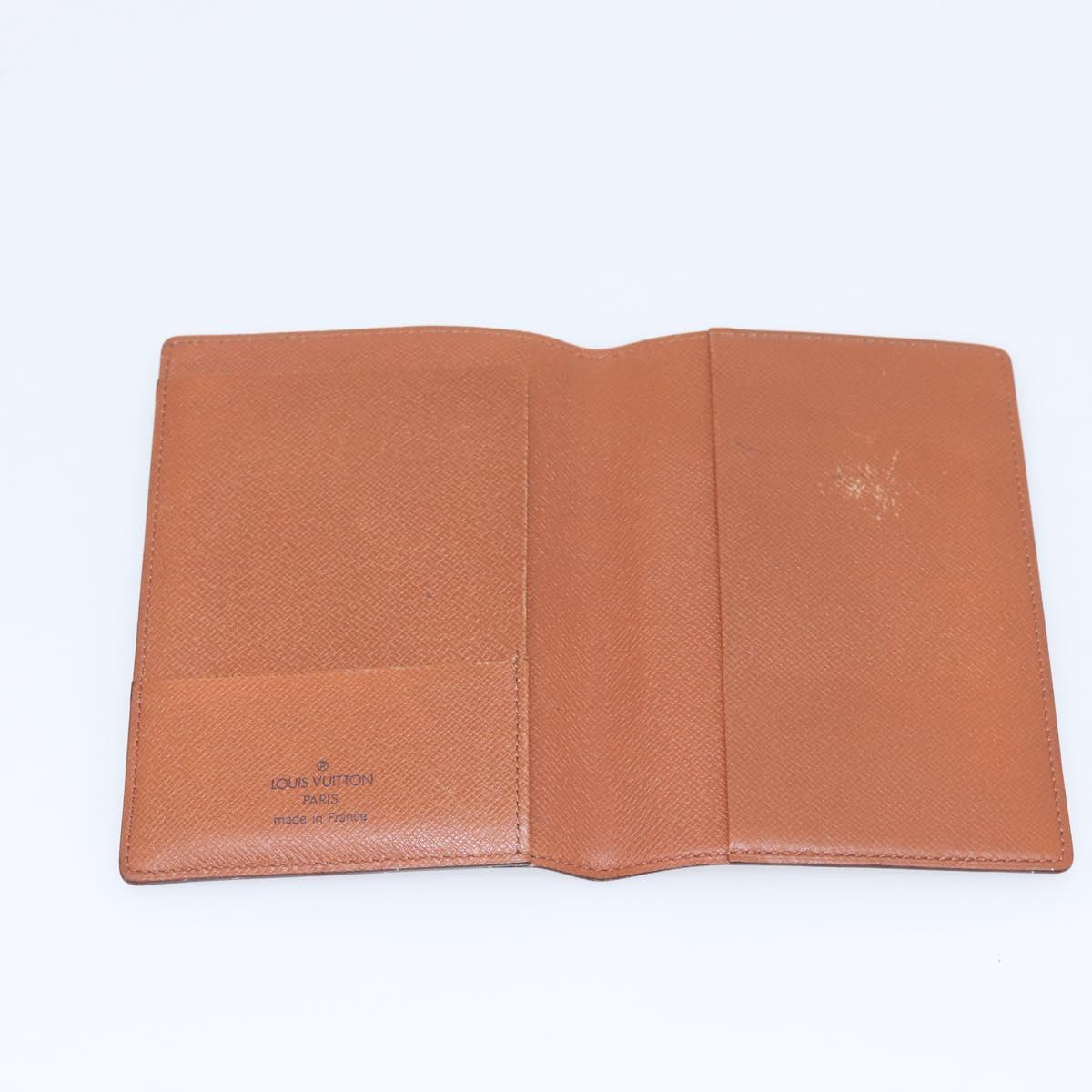 LOUIS VUITTON Monogram Couvel Tulle Passopole Case M60180 LV Auth 197959A
