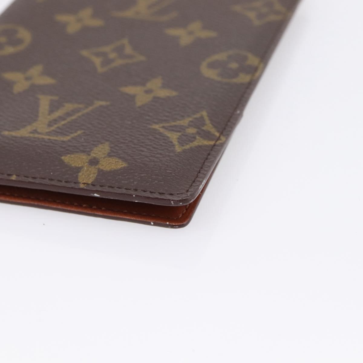 LOUIS VUITTON Monogram Couvel Tulle Passopole Case M60180 LV Auth 197959A