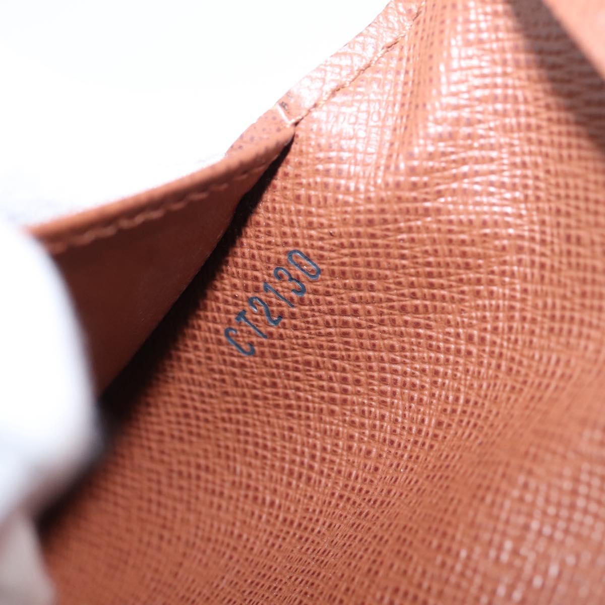 LOUIS VUITTON Monogram Porte Valeurs Cartes Credit Wallet M61823 LV Auth 197966A