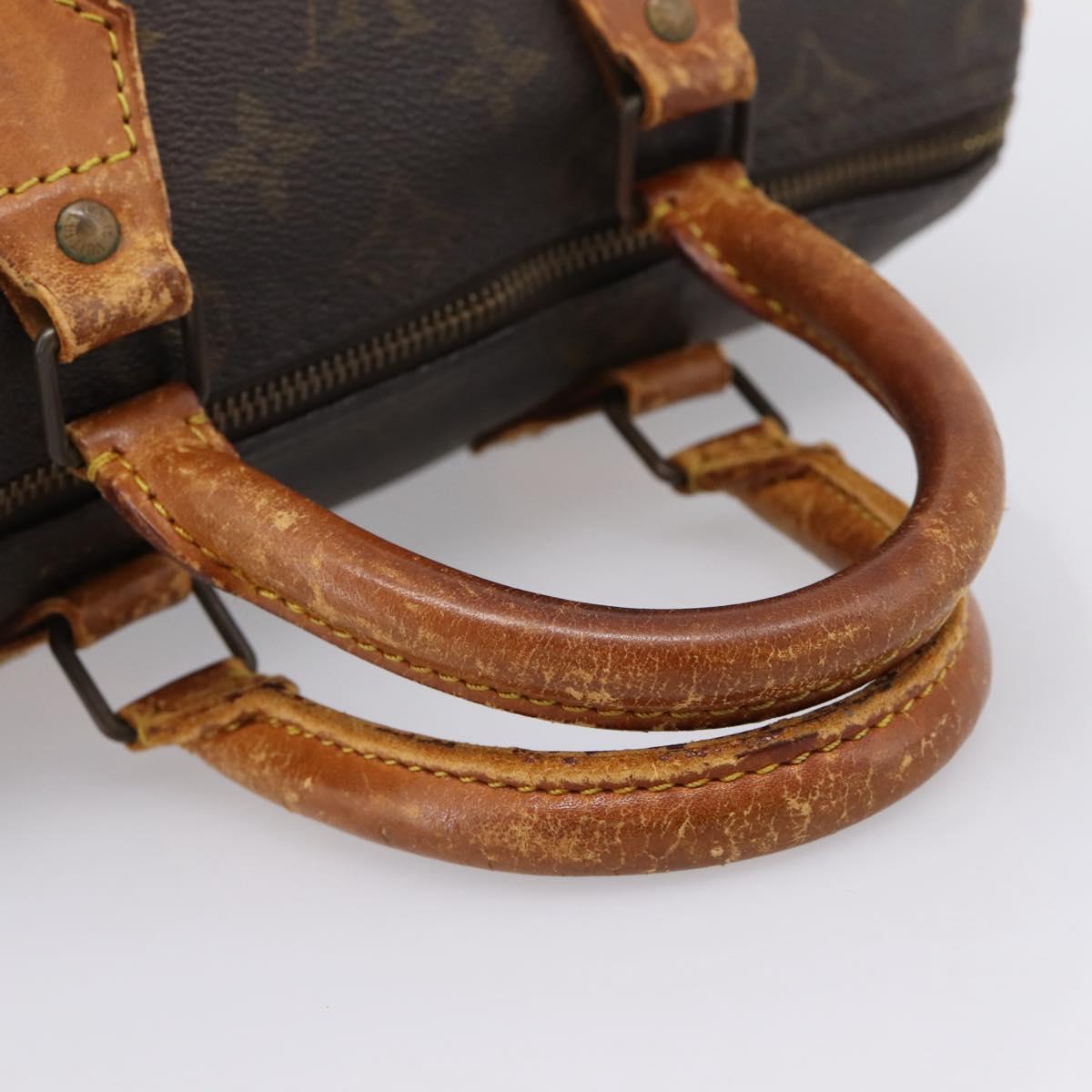 LOUIS VUITTON Monogram Speedy 25 Hand Bag M41528 LV Auth 198256