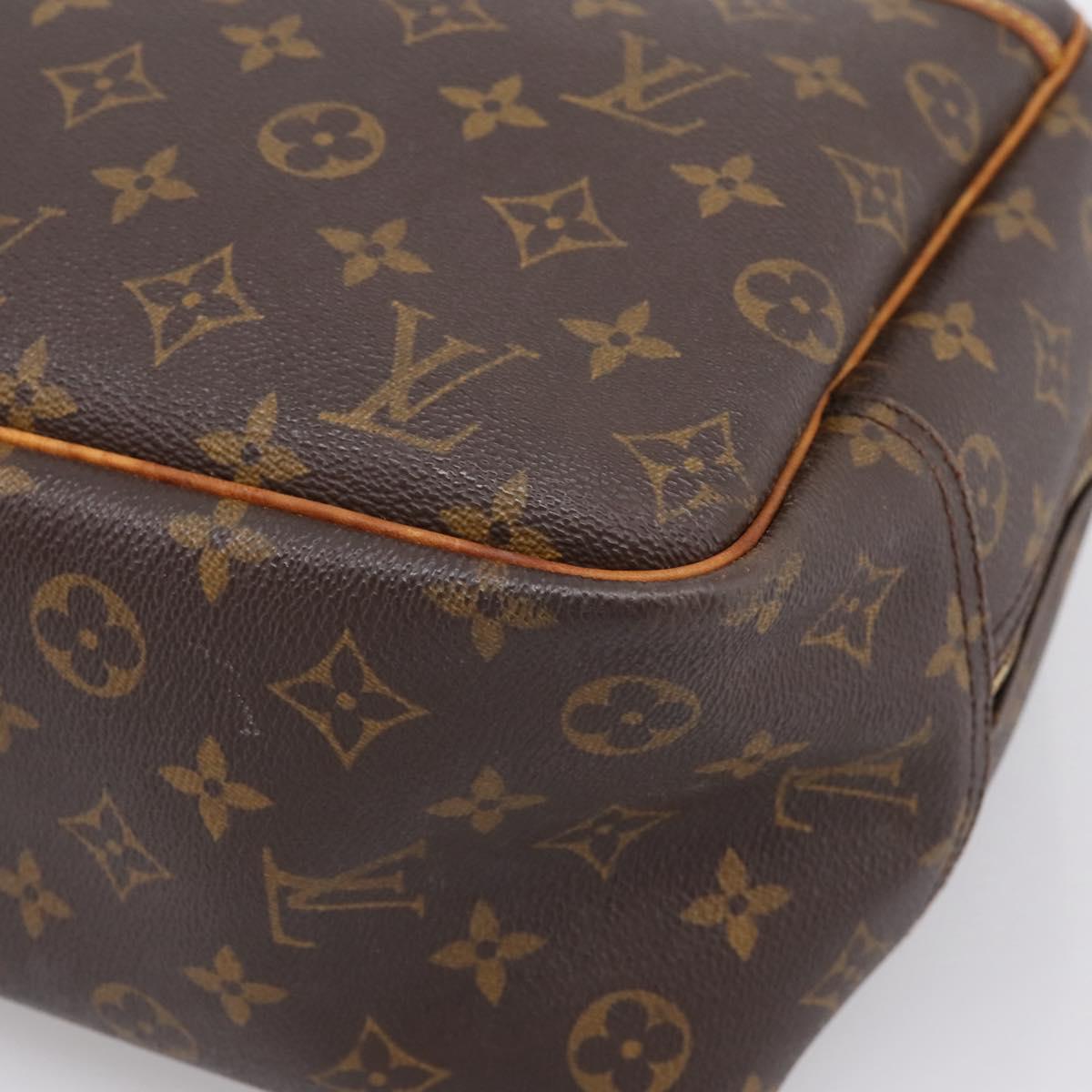 LOUIS VUITTON Monogram Deauville Hand Bag M47270 LV Auth 198281