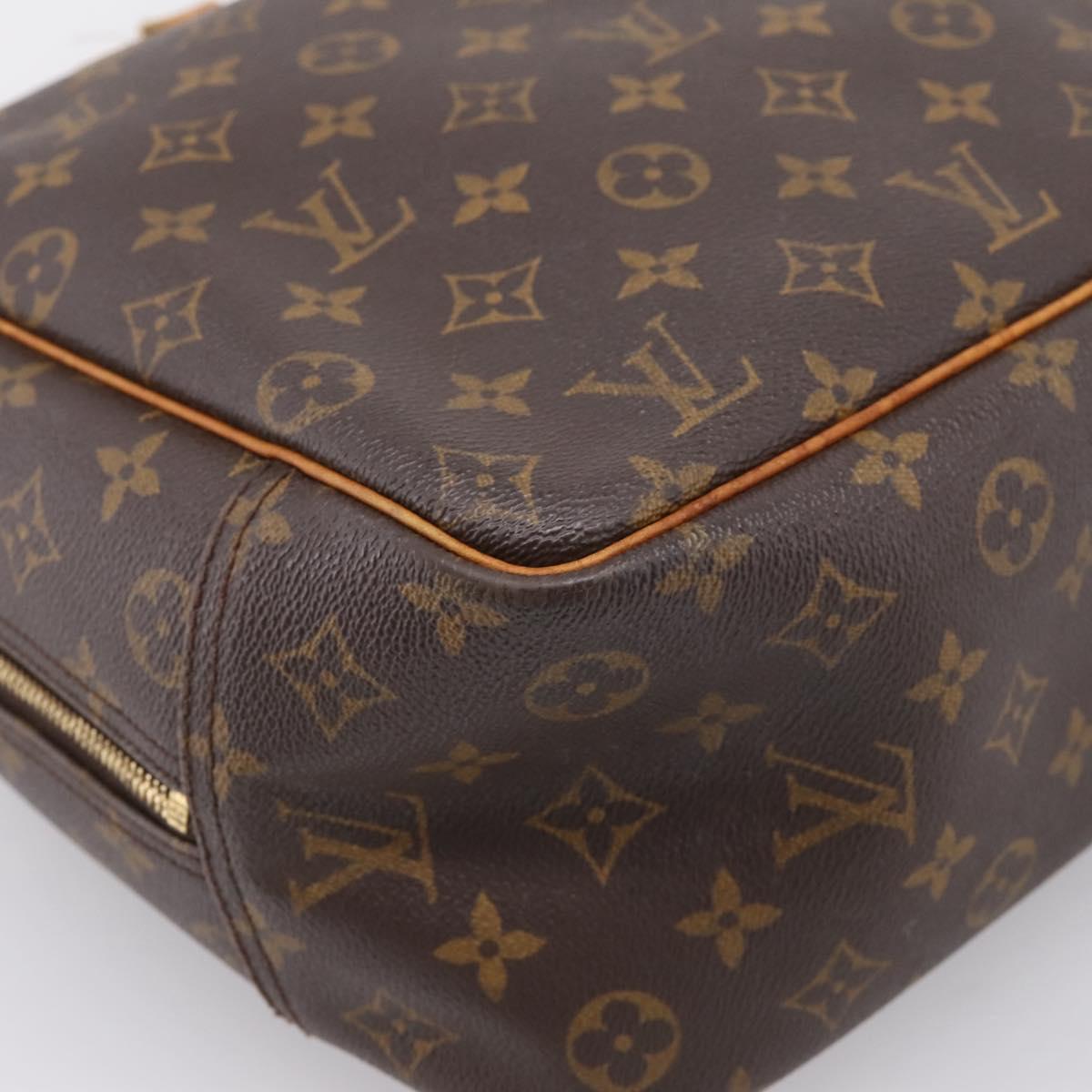 LOUIS VUITTON Monogram Deauville Hand Bag M47270 LV Auth 198281