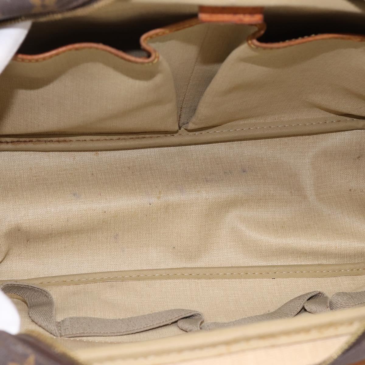 LOUIS VUITTON Monogram Deauville Hand Bag M47270 LV Auth 198281