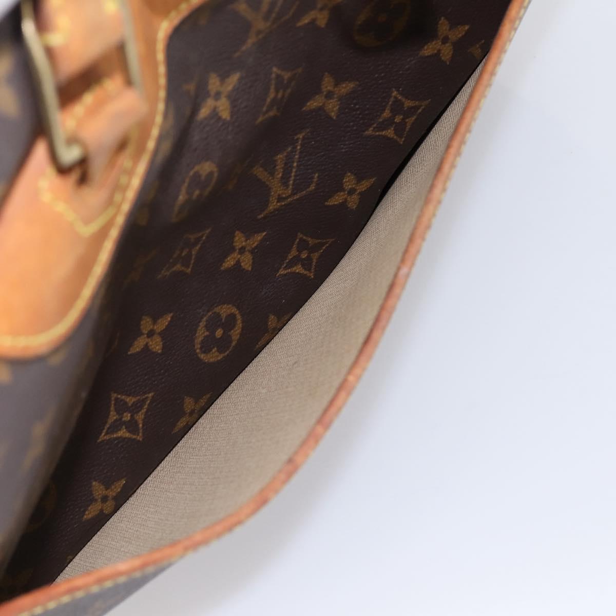 LOUIS VUITTON Monogram Deauville Hand Bag M47270 LV Auth 198281