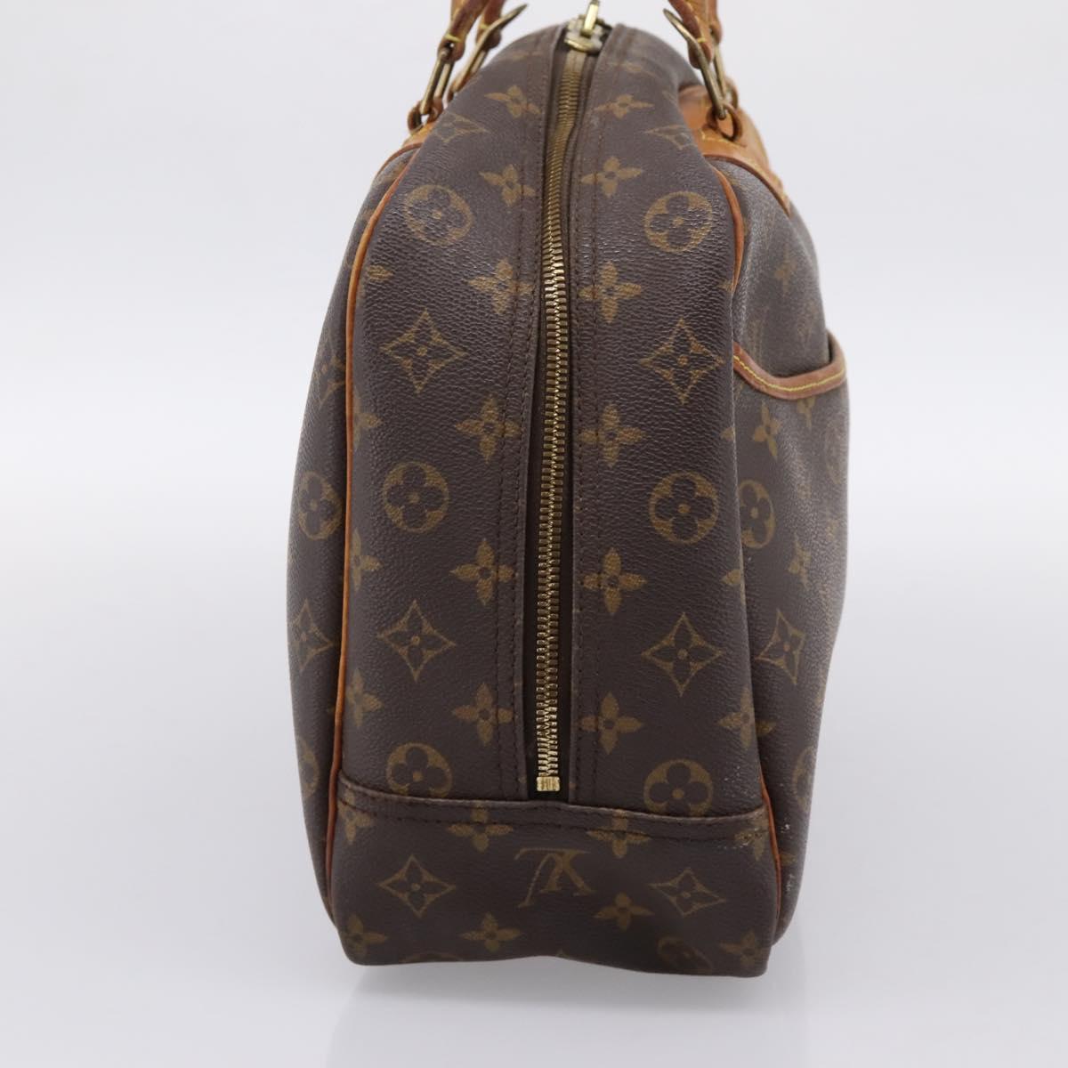 LOUIS VUITTON Monogram Deauville Hand Bag M47270 LV Auth 198281