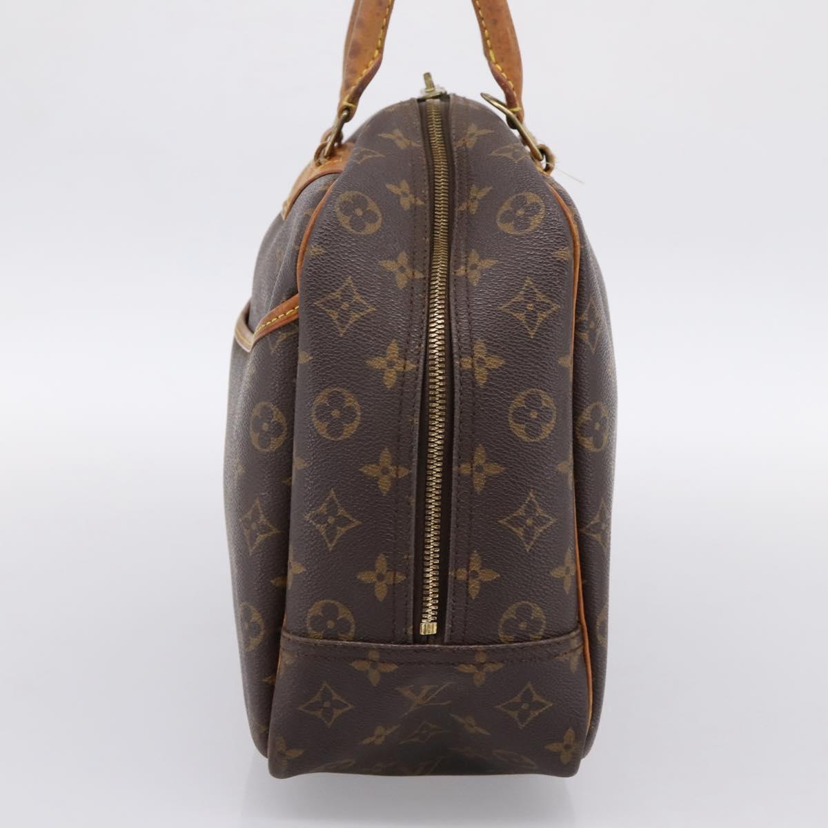 LOUIS VUITTON Monogram Deauville Hand Bag M47270 LV Auth 198281