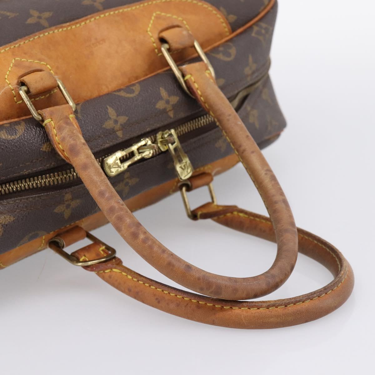 LOUIS VUITTON Monogram Deauville Hand Bag M47270 LV Auth 198281