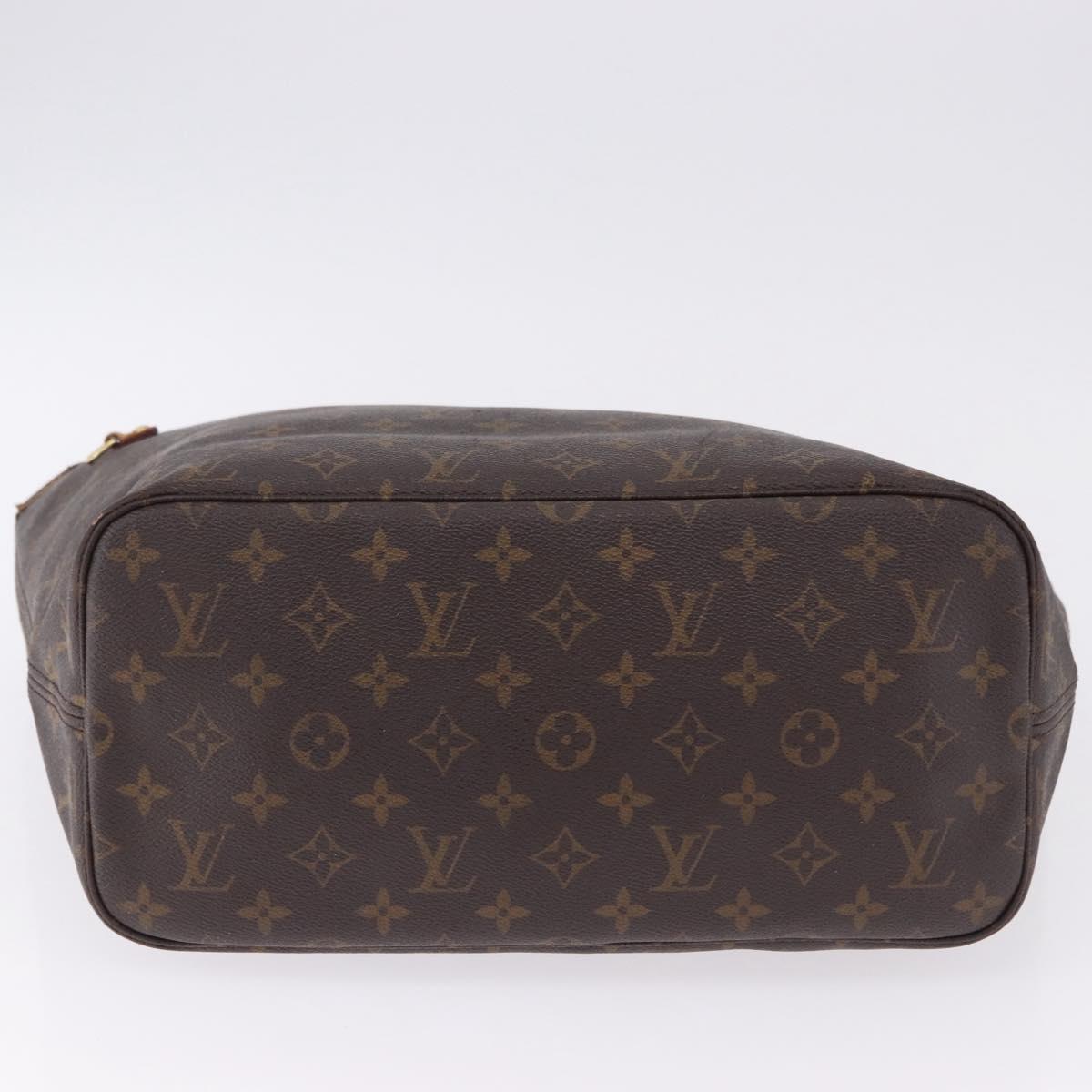 LOUIS VUITTON Monogram Neverfull MM Tote Bag M40156 LV Auth 198282