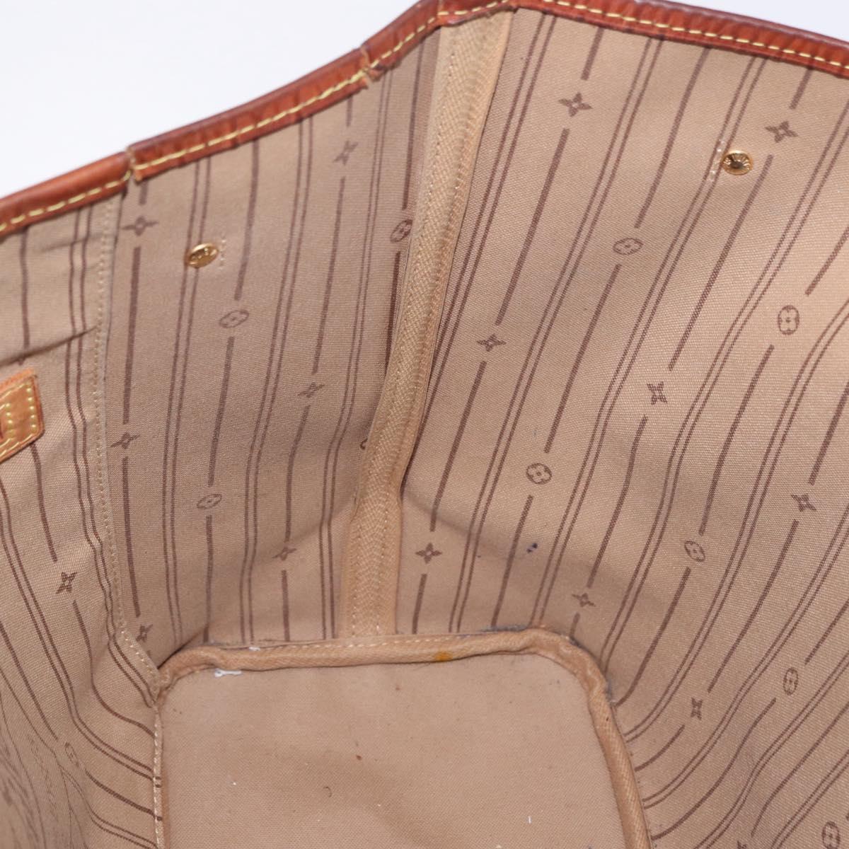 LOUIS VUITTON Monogram Neverfull MM Tote Bag M40156 LV Auth 198282