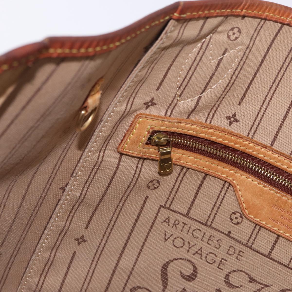 LOUIS VUITTON Monogram Neverfull MM Tote Bag M40156 LV Auth 198282