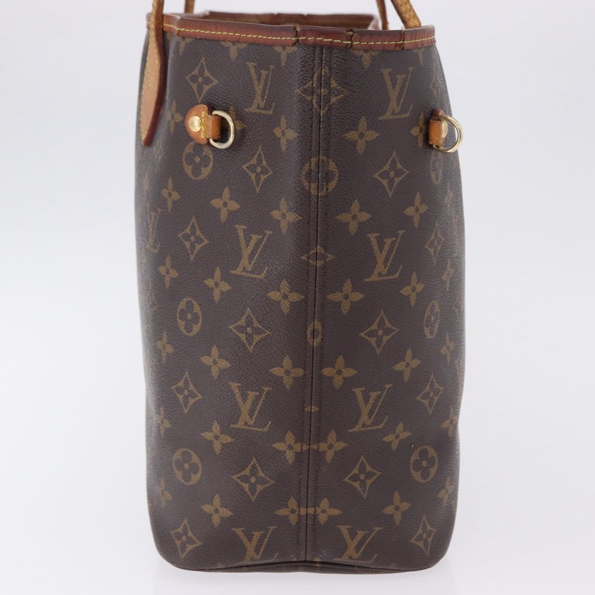 LOUIS VUITTON Monogram Neverfull MM Tote Bag M40156 LV Auth 198282