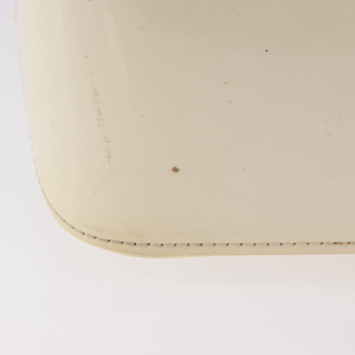 LOUIS VUITTON Monogram Vernis Brentwood Shoulder Bag Perle M91512 LV Auth 198288