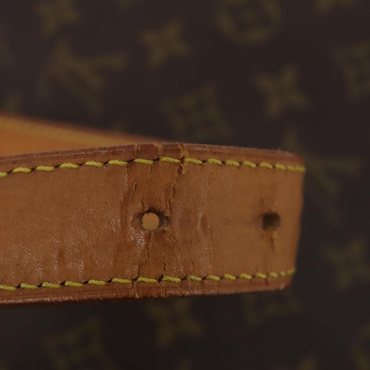 LOUIS VUITTON Monogram Saumur 35 Shoulder Bag M42254 LV Auth 198294
