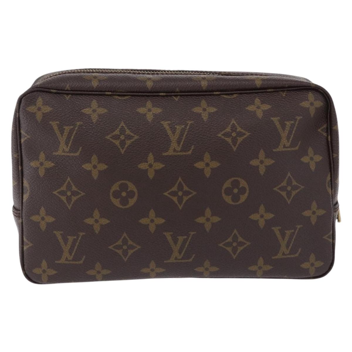 LOUIS VUITTON Monogram Trousse Toilette 23 Clutch Bag M47524 LV Auth 198298V
