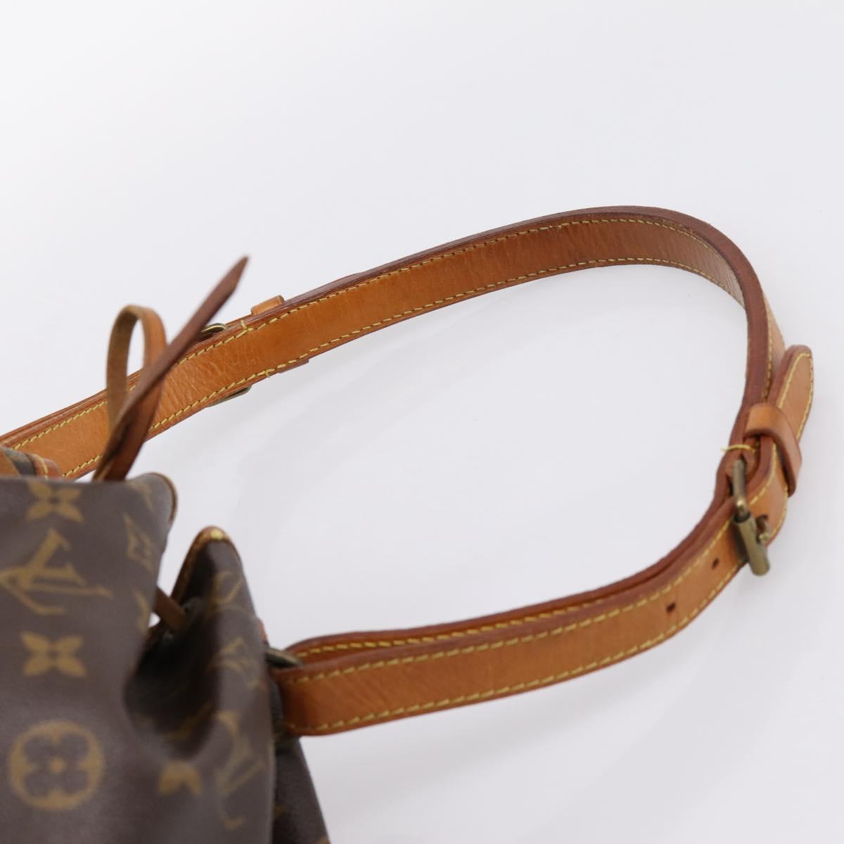 LOUIS VUITTON Monogram Petit Noe Shoulder Bag M42226 LV Auth 198307A