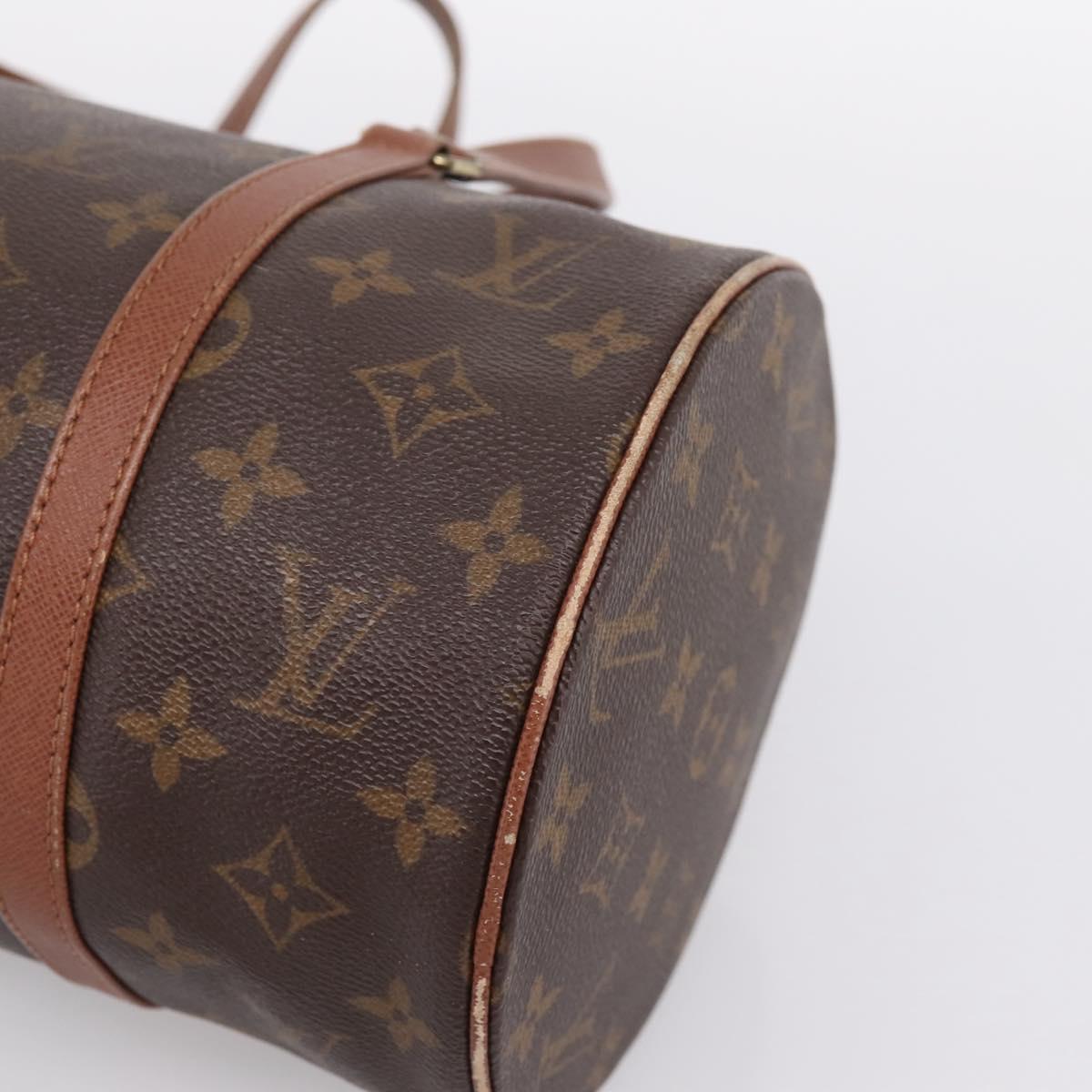 LOUIS VUITTON Monogram Papillon 30 Hand Bag M51365 LV Auth 198309
