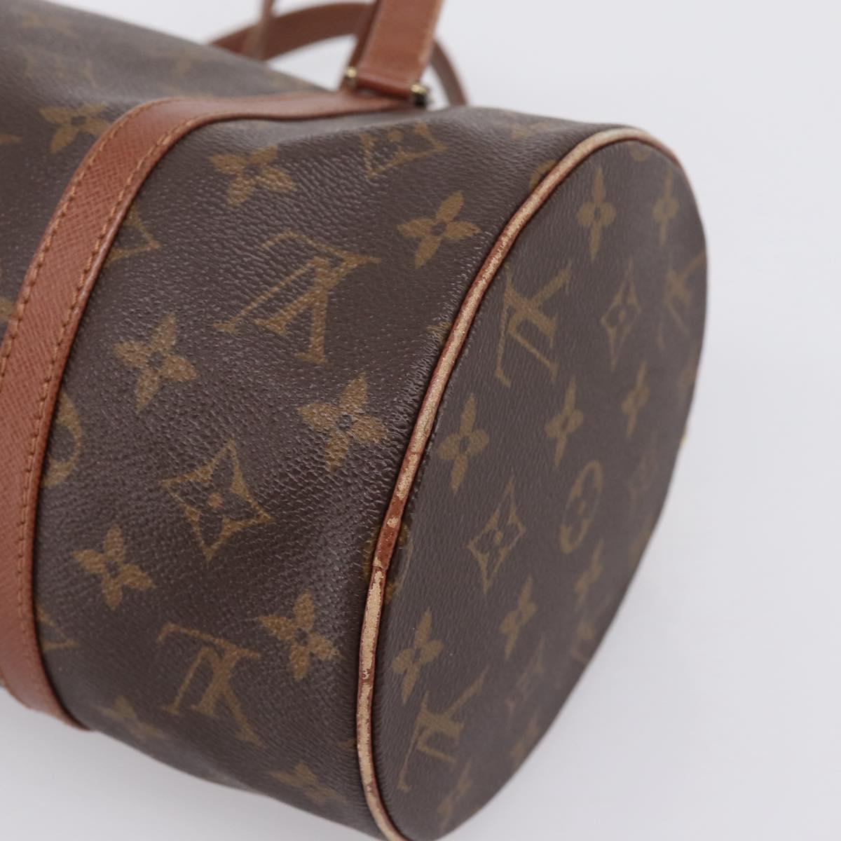 LOUIS VUITTON Monogram Papillon 30 Hand Bag M51365 LV Auth 198309