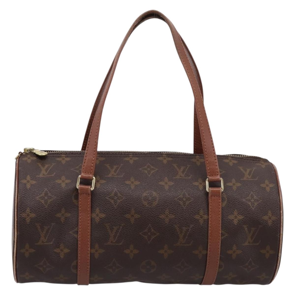 LOUIS VUITTON Monogram Papillon 30 Hand Bag M51365 LV Auth 198309