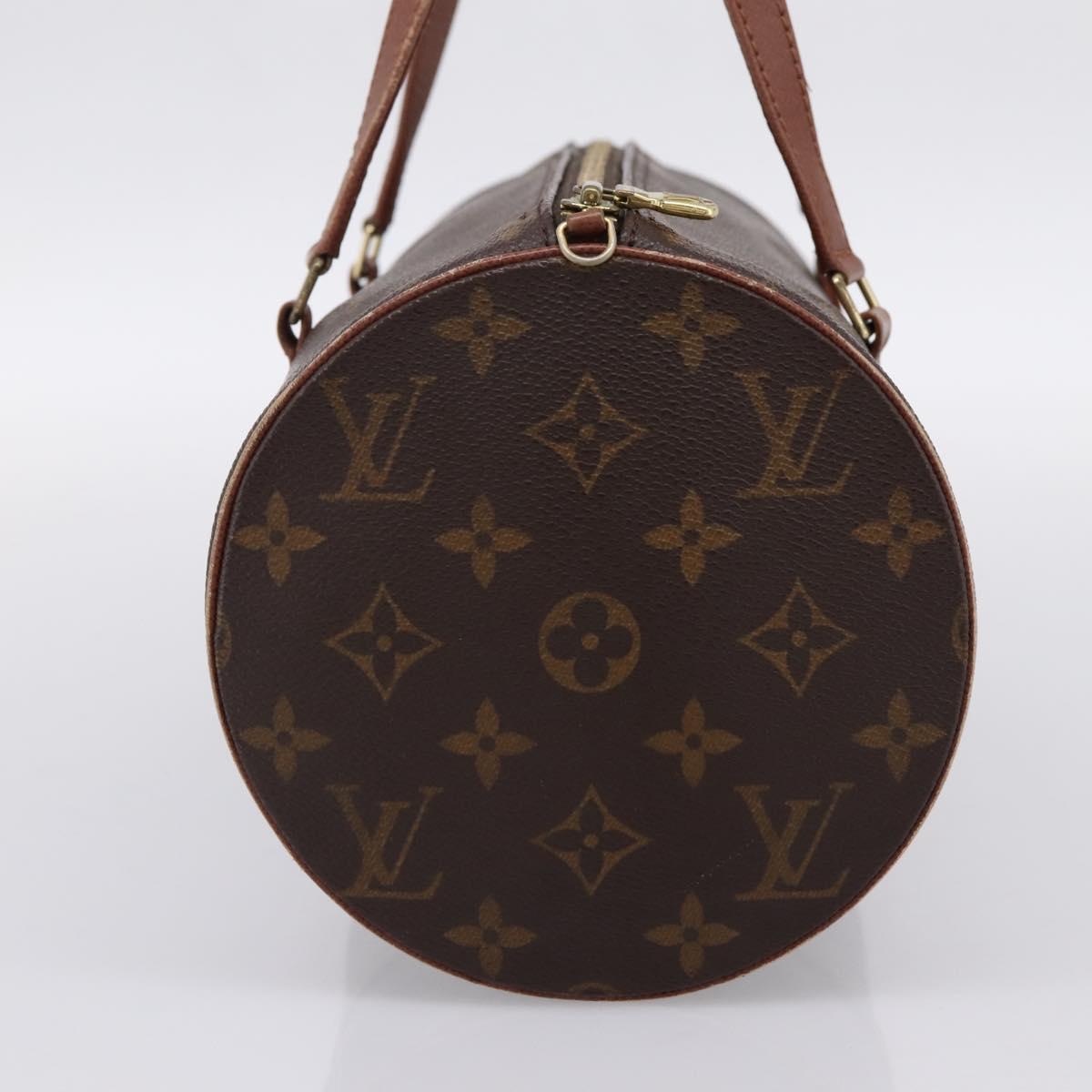 LOUIS VUITTON Monogram Papillon 30 Hand Bag M51365 LV Auth 198309