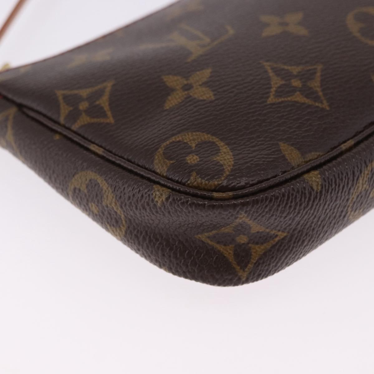 LOUIS VUITTON Monogram Cherry Mini Pochette Accessoires Pouch LV Auth 198316SAV