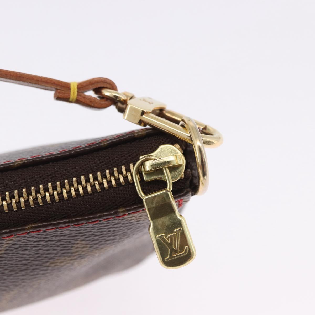 LOUIS VUITTON Monogram Cherry Mini Pochette Accessoires Pouch LV Auth 198316SAV