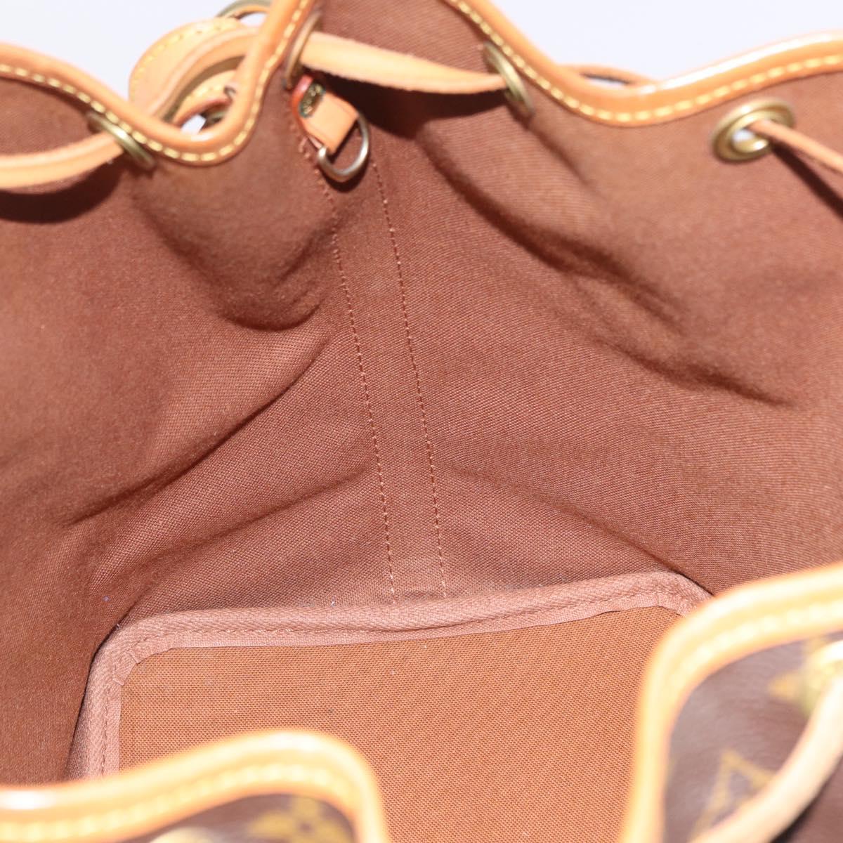 LOUIS VUITTON Monogram Petit Noe Shoulder Bag M42226 LV Auth 198317V