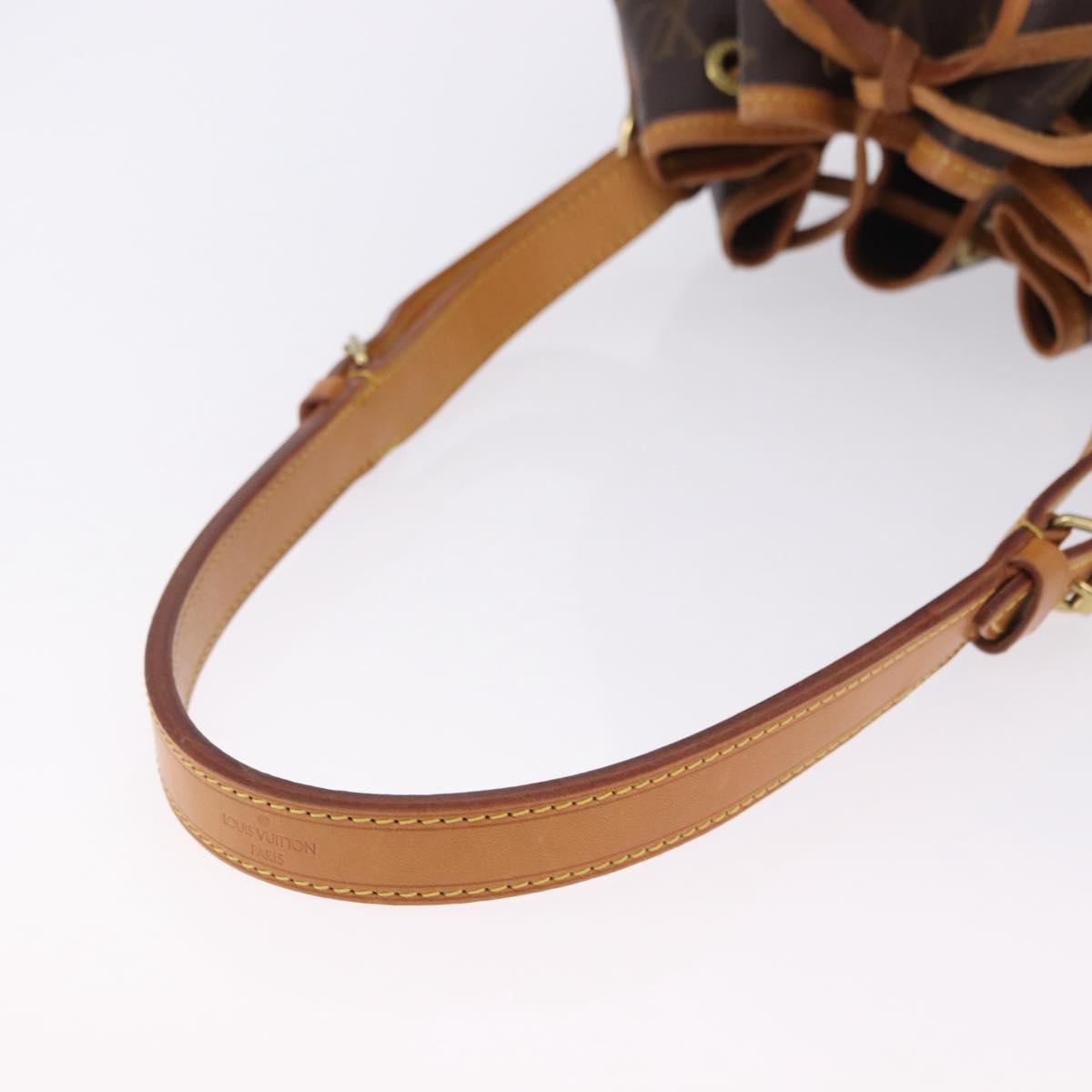 LOUIS VUITTON Monogram Petit Noe Shoulder Bag M42226 LV Auth 198317V