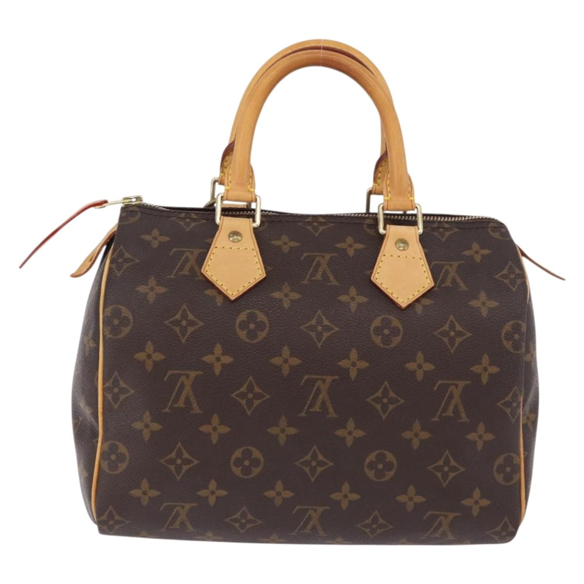 LOUIS VUITTON Monogram Speedy 25 Hand Bag M41528 LV Auth 198320V
