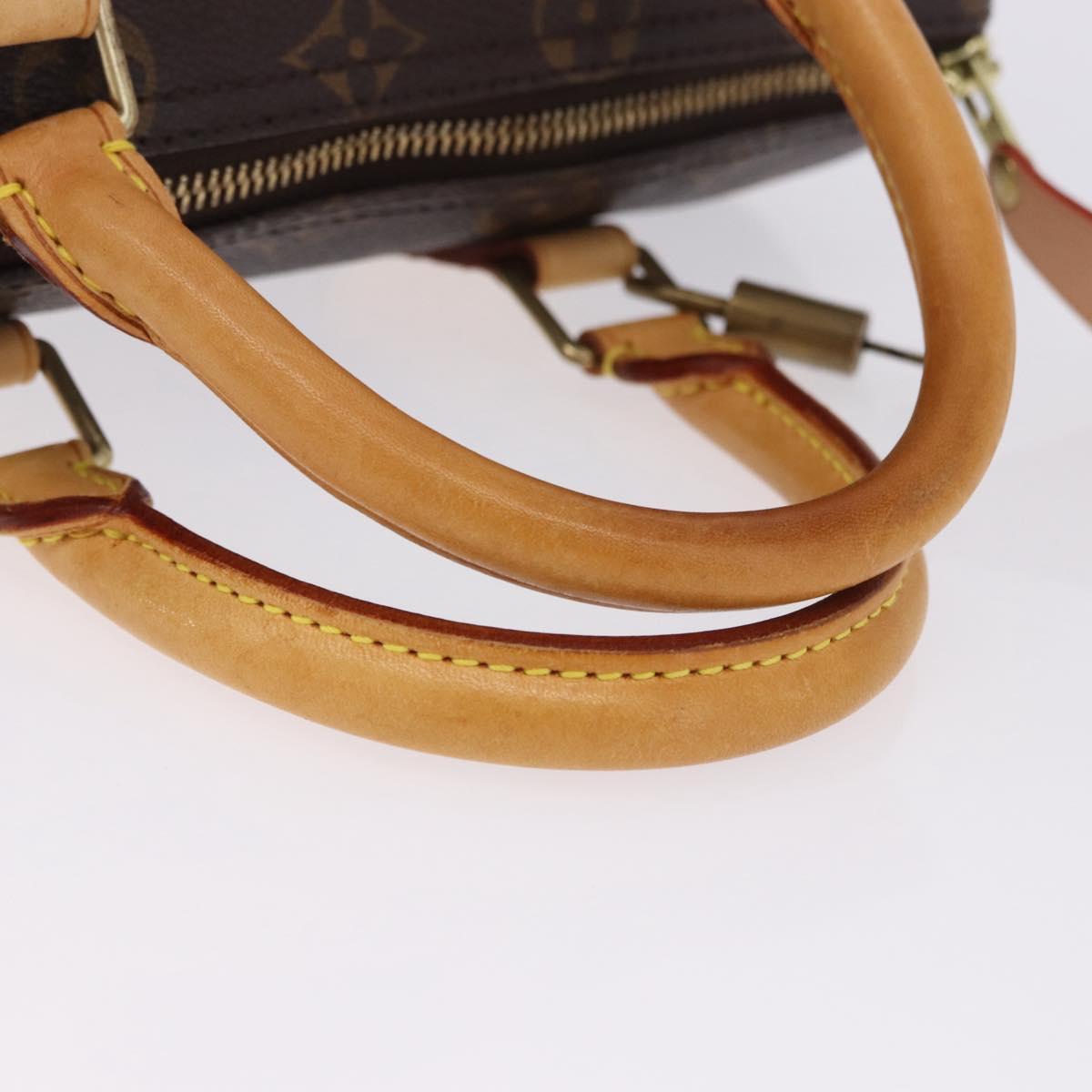 LOUIS VUITTON Monogram Speedy 25 Hand Bag M41528 LV Auth 198320V