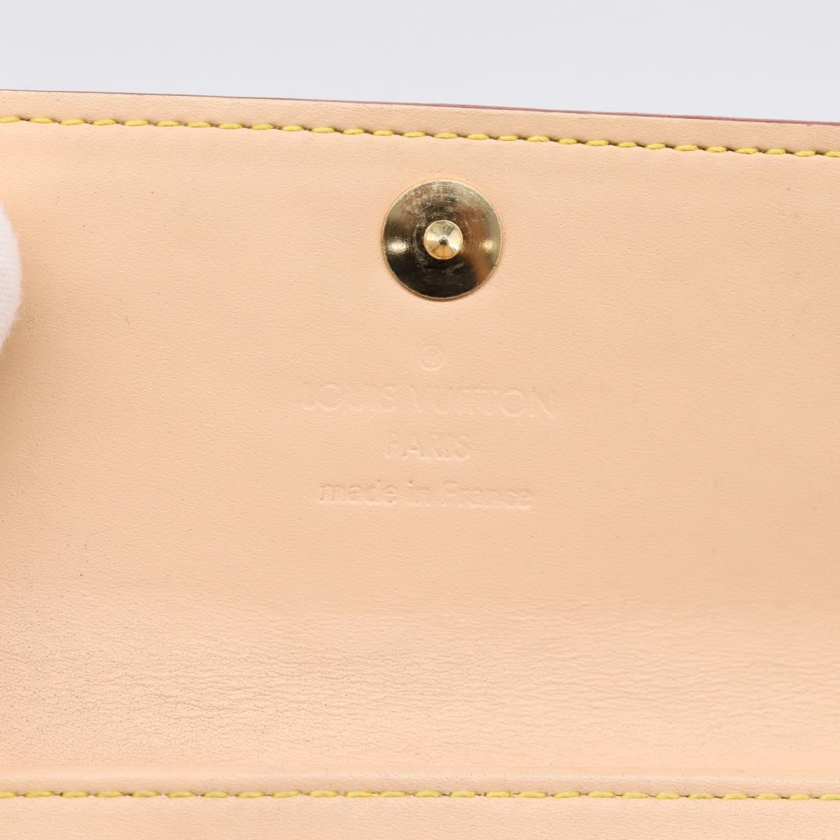 LOUIS VUITTON Monogram Multicolor Multicles 4 Key Case White M93731 Auth 198335