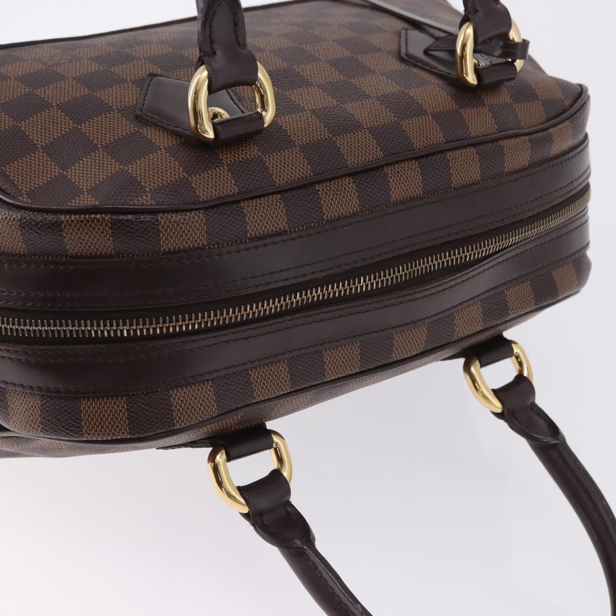 LOUIS VUITTON Damier Ebene Duomo Hand Bag N60008 LV Auth 198344V
