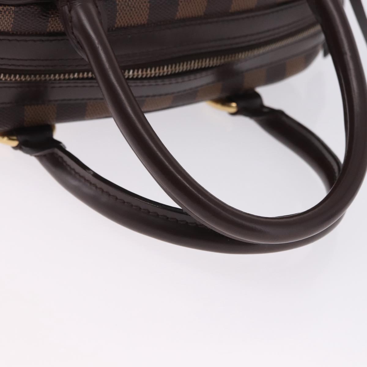 LOUIS VUITTON Damier Ebene Duomo Hand Bag N60008 LV Auth 198344V