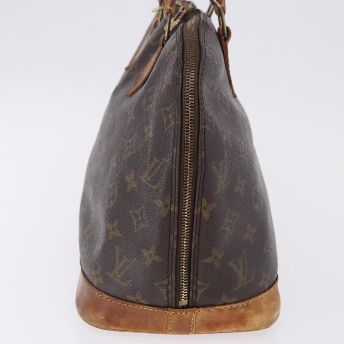 LOUIS VUITTON Monogram Alma Hand Bag M51130 LV Auth 198346