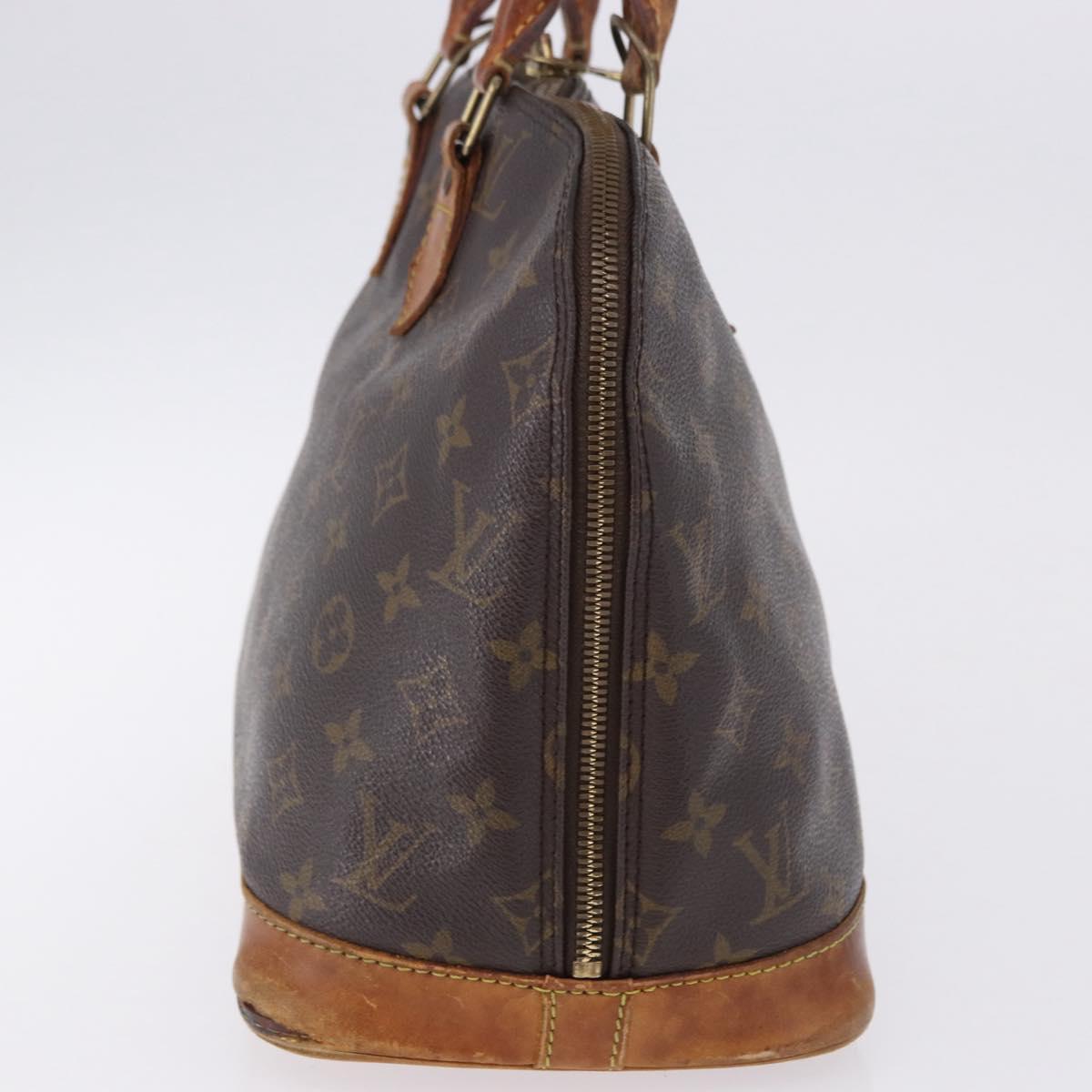 LOUIS VUITTON Monogram Alma Hand Bag M51130 LV Auth 198346