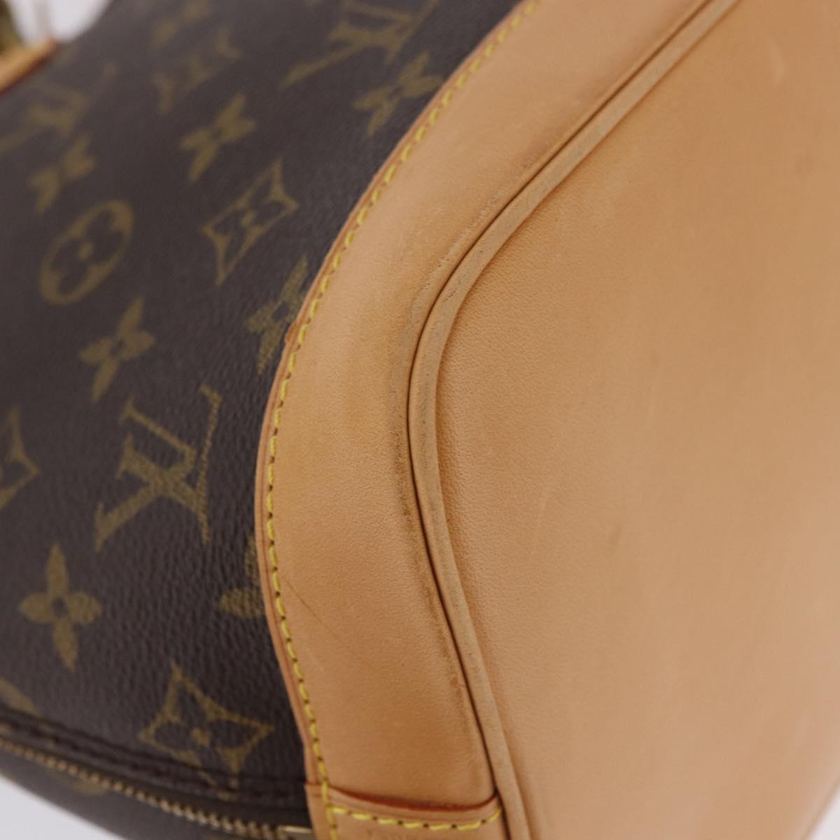 LOUIS VUITTON Monogram Alma PM Hand Bag M53151 LV Auth 198347V