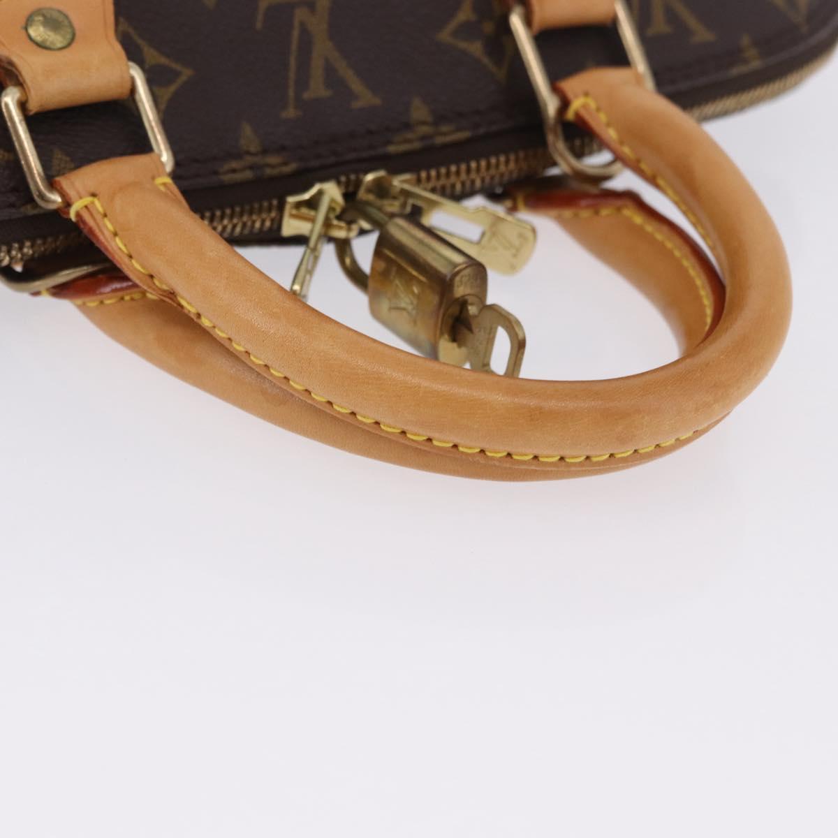 LOUIS VUITTON Monogram Alma PM Hand Bag M53151 LV Auth 198347V